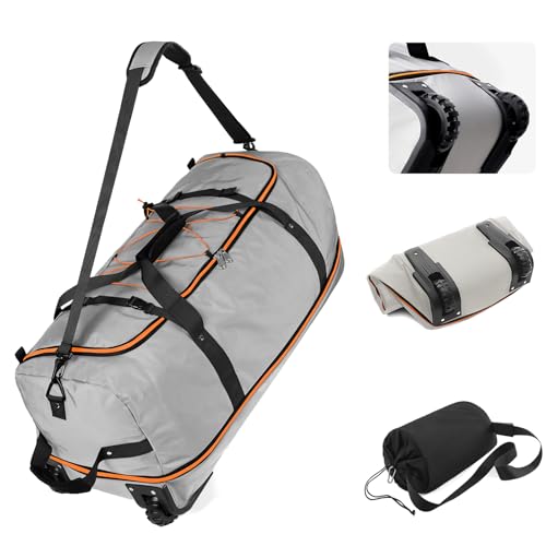 Wheeled Collapsible Duffel Bag 110L