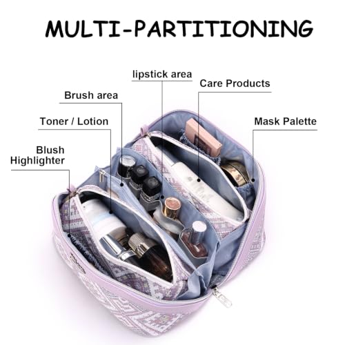 Travel Makeup Bag Organizer (3 Count)