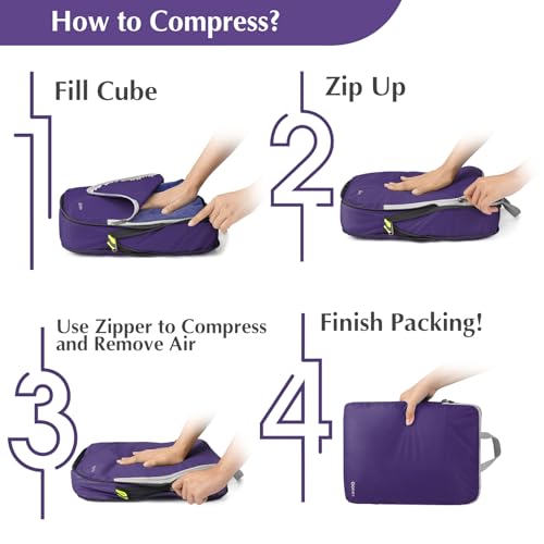 Compression Packing Cubes (4 Count)
