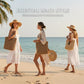 Straw Beach Tote Bag