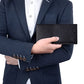 Leather Checkbook Cover Wallet for Men with RFID Blocking