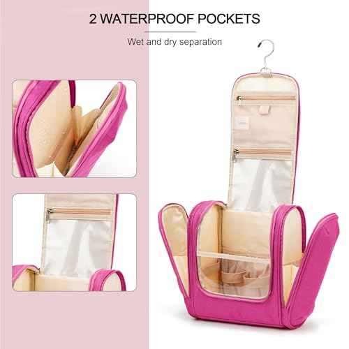 Hanging Travel Toiletry Bag for Women and Men