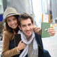 Full Grain Leather Passport Holder Cover for Men and Women Travel