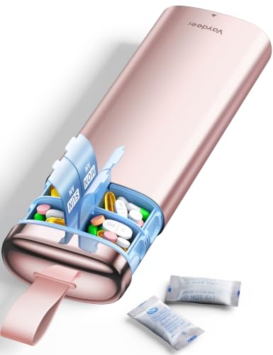 Metal Pill Organizer 2 Times a Day