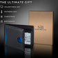RFID Blocking Slim Bifold Genuine Leather Thin Minimalist Front Pocket Wallets for Men Billfold Wallet Men Gift