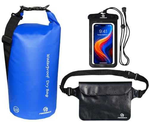 Waterproof Dry Bag with Double Zip (3 count)