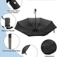 4 Pack Windproof Travel Umbrella Compact Automatic Folding Umbrellas for Rain Lightweight Portable Umbrella Gift for Men Women Backpack & Car Essentials (4 Count)