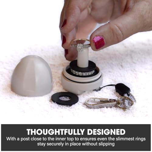 Ring Holder Keychain
