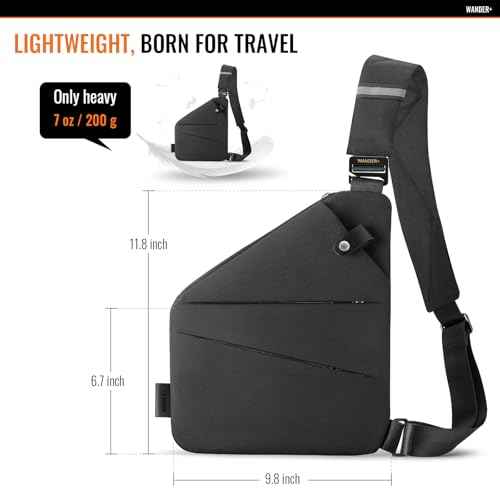 Anti Theft Crossbody Bag