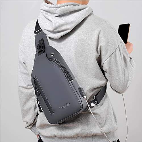 Waterproof Sling Bags Mens Anti