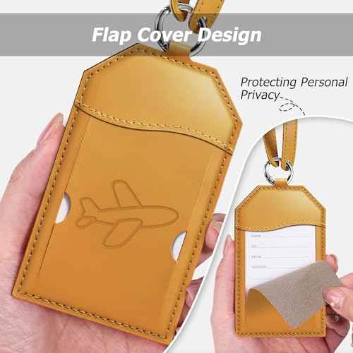 3 Pack Luggage Tags for Suitcases Bag Tag (3 Count)