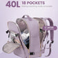 40L Travel Backpack Flight Approved Carry on Backpack