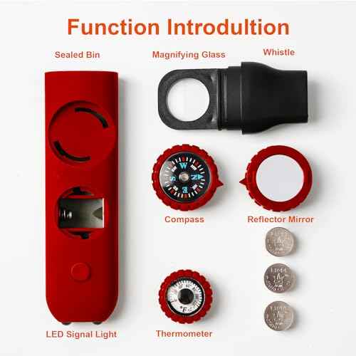 Emergency Survival Safety Whistle (2 Count)