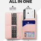 Passport Wallet for Travel RFID Blocking Premium Leather