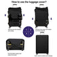 Travel Trolley Case Cover Protector Suitcase Cover 29"