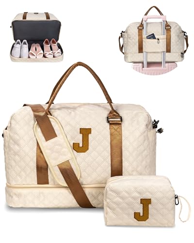 Duffle Bag with Shoe Compartment
