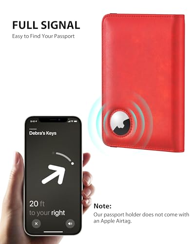 AirTag Passport Holder