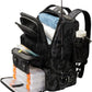 Fishing Backpack with Rod Holders 4 Tackle Boxes