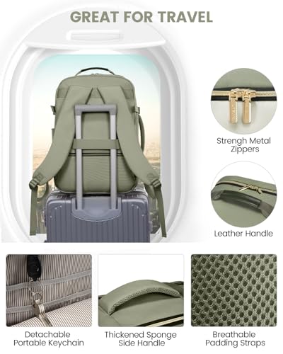 50L Travel Backpack for Women & Men