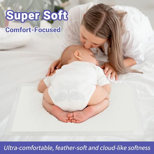 100 Pack Disposable Changing Pads for Baby (100 Count)