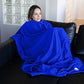 Ultra Compact Travel Blanket Pillow Soft Airplane