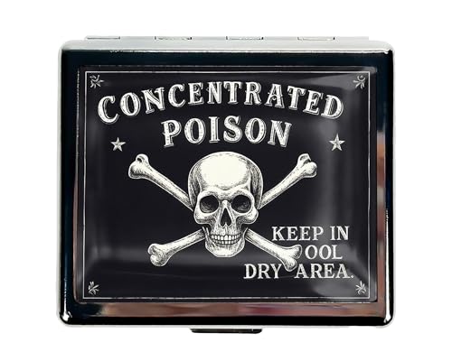 Cute and Stylish Metal Pill Box (8 Count)