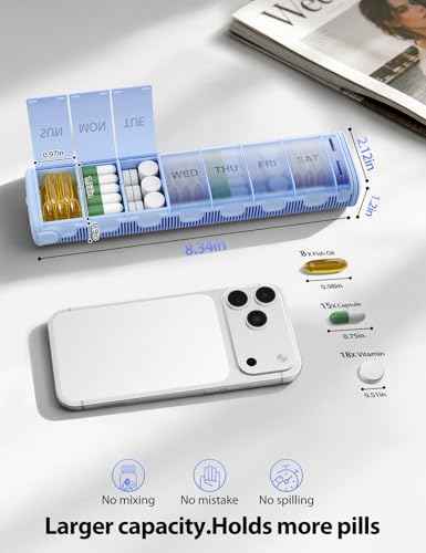 Metal Weekly Pill Organizer