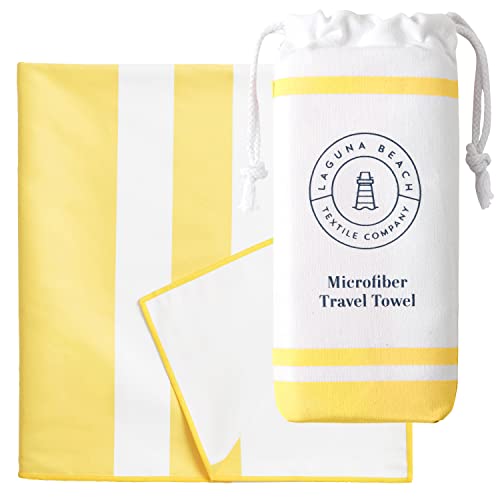 Laguna Beach Textile Co. Recycled Microfiber Quick Dry Beach Towel