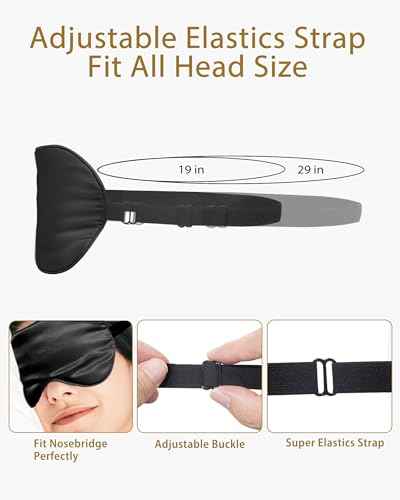 4 Pack Silk Sleep Mask (4 Count)