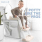 Potty Training Seat with 2 Step Ladder for Toddlers