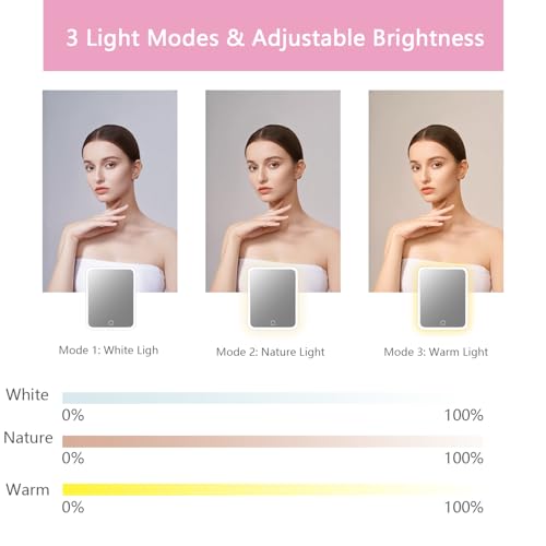 Makeup Bag with Led Mirror