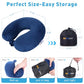 Travel Pillow 100% Memory Foam Airplanes Neck Pillows