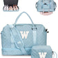Weekend Bag Personalized Monogram Bags with Wet Pocket Lady's Bags