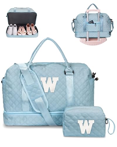 Weekend Bag Personalized Monogram Bags with Wet Pocket Lady's Bags