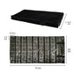 Travel Jewelry Roll Bag Portable Organizer Pouch With Grids&PVC Cover Storage Bags for Necklace