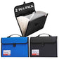 2 Pack 12 Pockets Accordion File Organizer with Handle (2 Count)