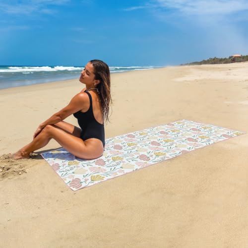 Microfiber Beach Towel for Adults with Bag