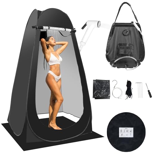 Portable Camping Bathroom Shower Tent Kit