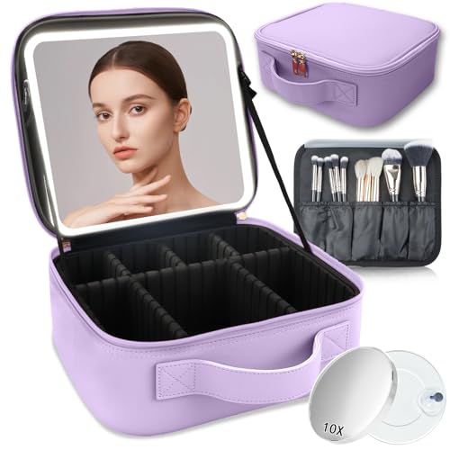Makeup Bag with Led Mirror