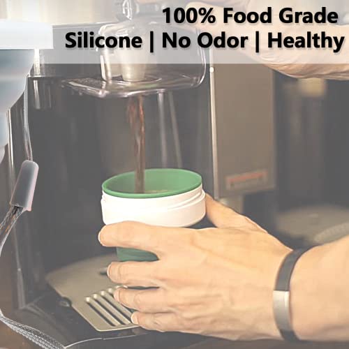 2 Pack Silica gel Collapsible Travel Cup 270ml