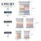 Gray 5 piece set in bags (5.99 Count)