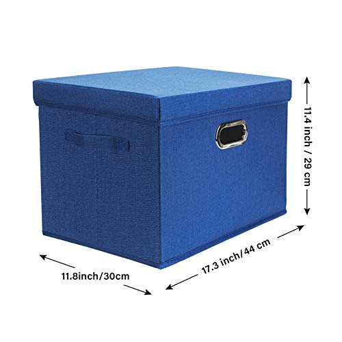 Large Storage Bins with Lids (3 Count)
