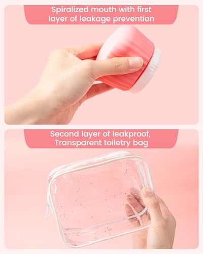 4 Pack Travel Size Silicone Jars (4 Count)