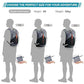10L Hiking Backpack for Men Women Lightweight Foldable Small Daypack for Travel Camping Outdoor