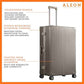 32" Aluminum Macro Traveler Checked Spinner Luggage