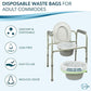 Bedside Commode Liners for Portable Toilet Chair Bucket and Bedpan (96 Count)