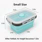 3piece Collapsible Food Storage Containers with Lids (3 Count)