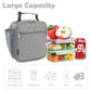 Kids Lunch box Insulated Soft Bag Mini Cooler Back to School Thermal Meal Tote Kit for Girls