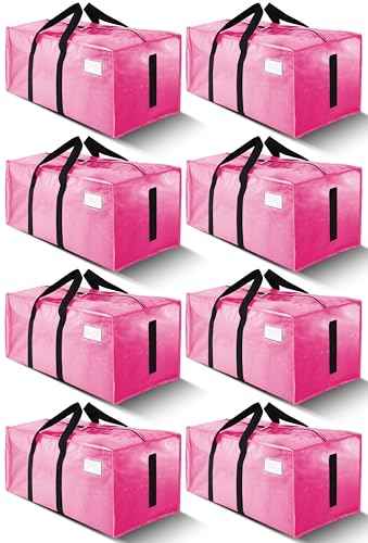 Supports 200lbs Heavy Duty Moving Bags (8 Count)