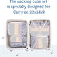 6 Set Compression Packing Cubes for Travel Women Men